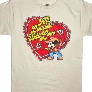 SZ L American Vintage All Loaded with Love Shirt